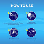 Washing Machine Cleaner Tablets 12 Pack, Formulated for Pet Owners, 8.5oz Washer Machine Cleaner Tablets, Deep Cleaning Descaler for HE, Top & Front Load Washers, Septic Safe - 6 Month Supply