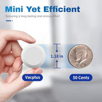 Vacplus Toilet Bowl Cleaner Tablets 50 PACK, Automatic Toilet Bowl Cleaners with Bleach for Deodorizing and Descaling, Bathroom Cleaner Against Tough Stains