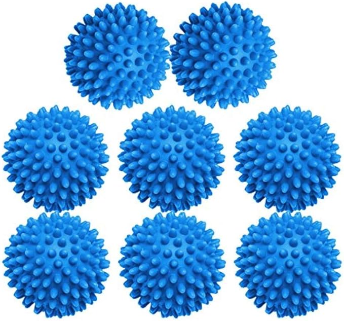 Dryer Balls 8 Pack - 2.7 Inch Non-Toxic Reusable Dryer Balls