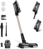 Candy Cordless Vacuum Cleaner,65Mins Stick Vacuum Cleaners for Home,400W/190AW Powerful Suction,Anti-Tangle,LED Display,Self-Standing,One-Click Clean,Handheld,Hardwood Floor/Carpet/Pet Hair,CVS30