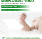 Laundry Detergent Sheets - Up To 128 Loads, Hypoallergenic, Eco-Friendly Forest Scent, Biodegradable, Plastic Free, Liquidless Laundry Sheets Suitable for Sensitive Skin