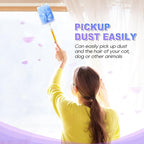 20 Count Duster Refill Compatible with Swiffer Hand Duster, Lavender Flavor Disposable Heavy Duty Duster Refills, Dusters Refills for Cleaning, Blinds & Ceiling Fan (Handle is Not Included)