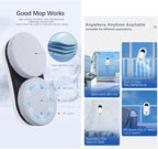 Window Cleaning Robot – Automatic Smart Glass Cleaner with Advanced AI, Remote Control, Strong Suction 5600 Pa, for Home and Office – Efficient, Safe, and Quiet Operation