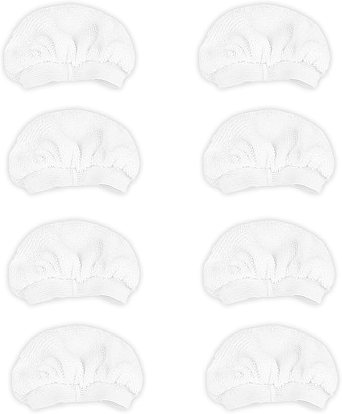 8Pack Microfiber Cloths for Handheld Steam Cleaner Compatible with Bissell Steam Shot, Comforday, PurSteam, Wagner Spraytech, Universal Washable Steam Cleaner Accessories