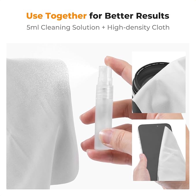 K&F CONCEPT Multi Functional Keyboard Cleaning Kit · Keyboard Arm Wrist Rest - Electronic Device Cleaner Set for Cell Phone Tablet PC Camera Keyboard Earbud