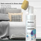 2 Pack Carpet Spot Cleaner, Sofa Spot Stain Remover, Free-wash Fabric Cleaner with Brush Head, for Sofas, Carpets, Curtains, Remove Oil Stains, Blood Stains, Coffee Stains, Pet Urine Stains
