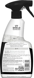 Weiman Quartz Countertop Cleaner and Polish (2 Pack w/Micro Towel) Clean and Shine Your Quartz Countertops Islands and Stone Surfaces with Ultra Violet Protection