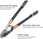 AIRAJ 27” Anvil Loppers for Tree Trimming Heavy Duty with Compound Action | Tree Branch Cutter with 2 Inch Cutting Capacity | Chops Thick Branches Ease | Garden Lopper Pruning Shears Heavy Duty