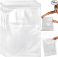 10 Pack Oven Rack Cleaning Bags, Reusable Leak-Proof Heavy Duty PE Bags for No Scrub Deep Soaking, Compatible with Oven Racks Grill Grates BBQ Racks