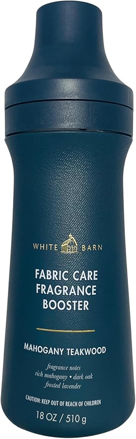 Bath & Body Works Mahogany Teakwood Fabric Care Laundry Fragrance Booster - 18 ounces Concentrated