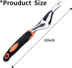Hand Weeder Tool,Garden Weeding Tools with Ergonomic Handle,Garden Lawn Farmland Transplant Gardening Bonsai Tools