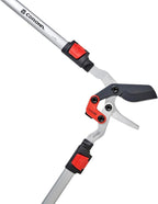 Corona Tools | Branch Cutter DualLINK Extendable Bypass Loppers | Tree Trimmer Cuts Branches up to 1 ¾-inches in Diameter | Handles Extend up to 37 ½inches | SL 4364, Silver