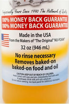 Nu-Foam Griddle Cleaner, Professional Flat Top Cleaning Liquid, 32 oz, for Commercial Griddles