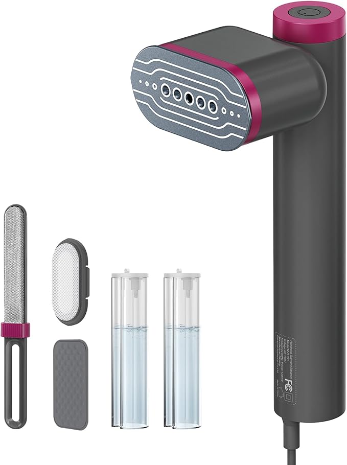 Steamer for clothes,Mini iron for Clothes Travel Essentials,Travel Steamer for Clothes Portable,Iron Mini with Steam 15s Fast Heat-up 22g/min Steam