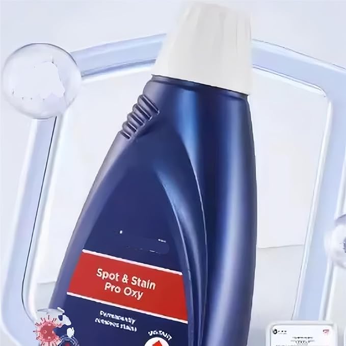 Handheld vacuum cleaner Original Carpet cleaning solution. Compatible with BISSELL. Fabric Cleaning Machine Stain Remover 1558Z 4720Z 2765Z 2225Z 3598Z 3641Z 1383 3548(1L SET D 1PCS)