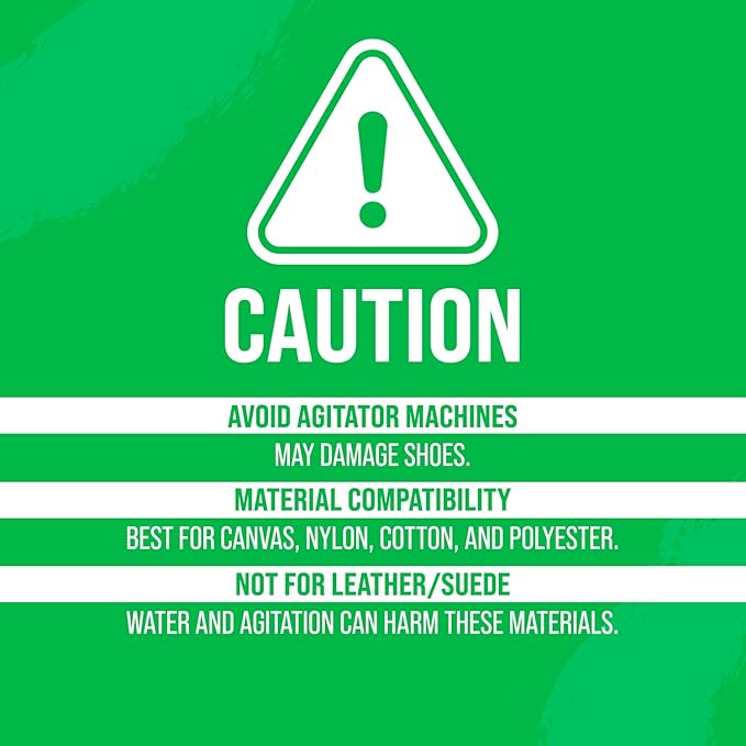 Rockin'Green Shoe Washing Machine Bag - 360° Deep Clean Shoe Washing Bag - Shoe Bag for Washing Machine with Cleaning Fibers - Reusable Sneaker Washing Machine Bag with Zipper (2 Pieces)