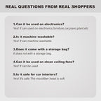 Microfiber Duster, Feather Duster, Dusters for Cleaning, Washable Dusters with Reusable Microfiber Head, Feather Dusters for Cleaning Cobweb, Blinds, Furniture, Cars-Green