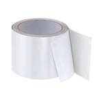 PATIKIL Awning Repair Tape 8m x 8cm Waterproof Canvas Tape High Adhesive Tear Repair Patch Kit for PVC Tarpaulin Tent Awning Fabric RV Sail Boat Cover, White (3.15" x26.24ft)