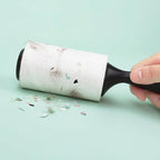 4 inch Lint Roller Refills Only for Scotch Brite Lint Roller Pet Hair Pickup Extra Sticky 90 Sheets per Refill 6 Pack - 540 Easy-Tear Adhesive Sheets Total (Inside Dia. 1 3/4 inch)