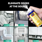 Glodway Air Refresher,Odor Eliminator Remover Spray,Odor Remover,Lemon Long-Lasting Scent For Home,Couch,Mattress,Furniture, bathroom,Fabrics & Trash,6 Ounce,2 pack