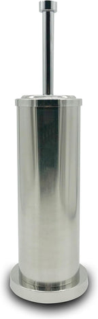 Brushed Nickel Toilet Bowl Brush with Holder, Durable Bathroom Cleaning Tool, Modern Design for Easy Toilet Maintenance, Bathroom Cleaner Brush for Efficient Cleaning and Hygiene