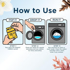 Washing Machine Descaler Tablets | Eco-Friendly & Non-Toxic Plant-Based Descaling Formula | 10X Deep Cleaning | Protects Drum & Removes Limescale | Citrus Cologne - Pack of 6