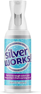 Fabric Spray Odor Eliminator For Home - Powerful, Natural Silver Ion Deodorizing Technology - Clothes, Furniture And Couch Deodorizer Odor Eliminator And Refresher Spray -16.9oz