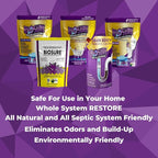DRAIN RENEW Drain Line Maintenance and Septic Tank Treatment: The Ultimate Drain Cleaner for Your Drains, Showers, Sinks, and Toilets - Keep Your Pipes Clear and Septic System Healthy