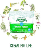 Charlie’s Soap Laundry Powder (50 Loads, 1 Pack) Hypoallergenic Deep Cleaning Washing Powder Detergent – Eco-Friendly, Safe, and Effective