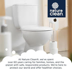Nature Clean Non-Toxic Toilet Bowl Cleaner Strips, Plastic-Free, Natural, Septic Safe, Zero Waste, Refresh Toilets & Bathroom with Fresh Scent, 36 + 9 Pack