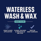Bioesque Waterless Wash & Wax, Ready to Use Formula for Cars, Trucks, Boats, RVs, Motorcycles, & More, 32 Fl Oz (Pack of 1)
