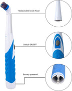 Electric Cleaning Brush with 4 in 1 Multiple Brush Heads,Indoor Household Cordless Motorized Brush for Bathroom Toilet Kitchen Tile Crevice