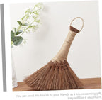 Palm Broom Desktop Broom with Dustpan Household Cleaning Accessory for Efficient Sofa and Bed Cleaning Ideal for Dust and Debris Removal in Home Environments