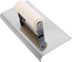 MARSHALLTOWN QLT Stainless Steel Hand Edgers, Wood Handle Material, 229mm Length, 76mm Width, 16mm Lip, 13mm Radius, Made In The USA, CE565S