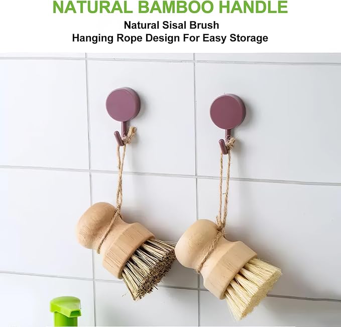 12Pcs Crevice Cleaning Brush Set, Hard Bristle Cleaning Supplies for Kitchen, Bathroom, Teapot, Bottle, Cup, Blender, Corner, Grout, Sink