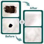 Drywall Patch Kit, 12 Pcs Aluminum Drywall Repair Kit for Holes, 2/4/6/8 inch Self Adhesive Fiberglass Wall Hole Patch Kit for Drywall, Sheet Rock, Aluminum Metal Sheetrock Ceiling Dry Wall Patch