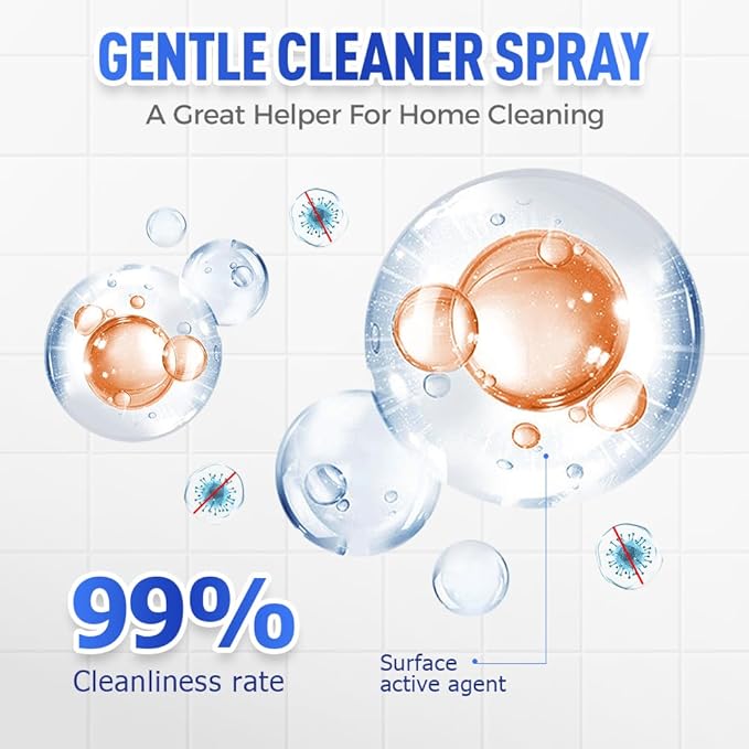 Multi-Purpose Powerful Cleaner for Kitchen, Upgrade Heavy Kitchen Grease Remover, 3 In 1 Coconut Oil Natural Cleanser for Faucets, Tiles, Oven & Stove Top (3)