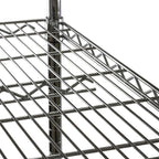 Shelving Inc. 12" d x 54" w Chrome Wire Shelving with 2 Tier Shelves, Weight Capacity 800lbs Per Shelf