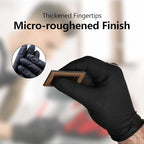 Disposable Gloves 100 Count, Black Nitrile Gloves for Cleaning, Powder & Latex Free Food Prep Gloves for Men & Women, Medium