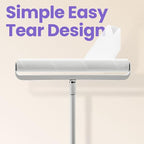 14.17" Extra Large Lint Rollers for Pet Hair, DELOMO Sticky Rollers for Floor with 3 Extendable Handle & 4 Refills (200 Sheets), Long Handle Sticky Mop for Cleaning Carpets, Couch, Furniture, Cars