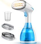 Steamer for Clothes, 15s Heat-up Handheld Clothes Steamer with Large 300ml Tank, 1300W Garment Steamer Fabric Wrinkle Remover, 3 Continuous Steam Modes, Portable Steam Iron for Travel and Home