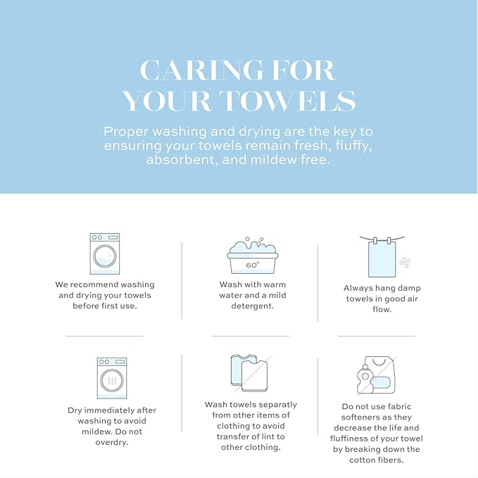 White Classic Luxury Cotton Washcloths 13x13 Inch - 650 GSM Turkish Cotton | Hotel, Spa, Bathroom Face Towel | 12 Pack, Dark Gray