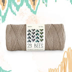 100% Organic Hemp Cord, Twine, String for Jewelry, Beading, Macrame, Crafts, 23 Bees (400ft x 22 lb.) Natural