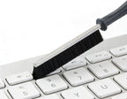 3-Pack Grout and Crevice Cleaning Brushes Set, Hard Bristle Multi-Surface Gap Brush for Tile Grout, Windows, Doors, Sink Edges, Shower Tracks