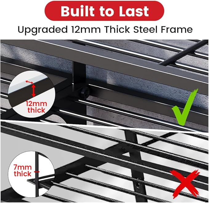 4 Layers Power Tool Organizer Wall Mount with Power Strip, Heavy Duty Metal Tool Shelf, 400lbs Capacity for Cordless Drills, Batteries & Garage Storage (12 Slots with 8 Outlets Power Strip)