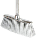 Indoor Soft Bristles Angle Sweeping Broom with Long Handle for Kitchen Hardwood Floor Cleaning (Broom)