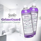 STANLEY HOME PRODUCTS GrimeGuard Bathroom Cleaner - Bleach Free & Non Abrasive Eco Shower & Kitchen Tiles Disinfectant & Deodorizer - Cleans Grime (Refill Bottle)