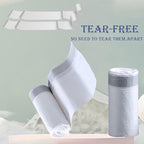 18 Gallon Compactor Kitchen Trash Bags 1.2 Mil THICK Heavy Duty 50 Count with Reinforced Drawstring | Perfect Fit for 18 Gallon & Most Kitchen Compactors | Tear & Leak Resistant