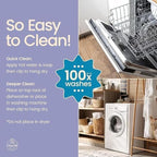 Harps&Seb Swedish Dishcloths for Kitchen Dish Towels - 5 Pack, Non-Scratch Reusable Paper Towels, Super Absorbent Washable Swedish Dish Cloths, No Odor, Biodegradable, Black and White Design