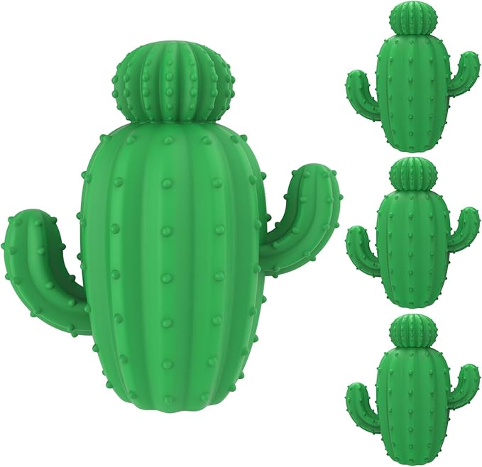 Sunseeke Silicone Dryer Balls, Natural Fabric Softener, Reusable, Reduces Clothing Wrinkles and Saves Drying Time -XL 4-Pack (Green)